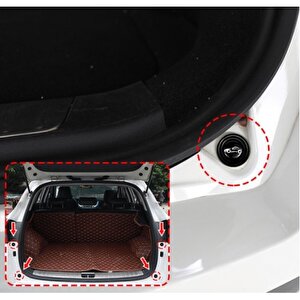 Araba Kapı Ses Ve Darbe Emici Pad 10 Adet Siyah