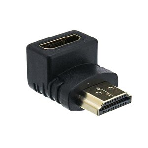 L Ti̇p 90 Derece Hdmi Di̇şi̇ Erkek Ara Adaptör