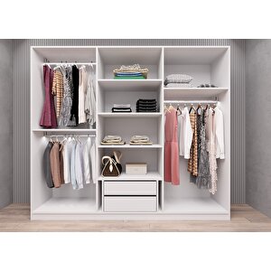 Life Cam Harika Altı Kapaklı Gardırop Beyaz G.a.c.l_1_210cm 210 cm