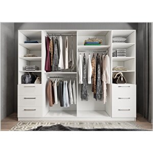 Trend Aynalı 6 Kapaklı Gardırop G.a.c.t_1_270cm 270 cm