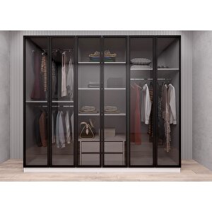 Life Cam Harika Altı Kapaklı Gardırop Beyaz G.a.c.l_1_240cm 240 cm