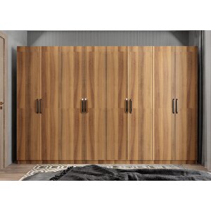 Eko Sekiz  Kapaklı Gardırop Ceviz G.s.b.e_4_360cm 360 cm