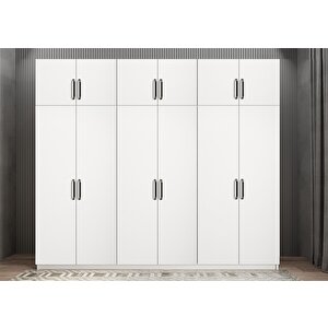 Eko Zirve Altı Kapaklı Gardırop Beyaz G.a.z.e_1_208cm 208 cm