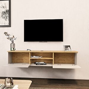 Tv Sehpası Leydi Safir Beyaz 160 Cm