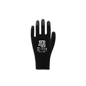 Std Pu Pro Eldiven Siyah No:7 972767800 12 Çift