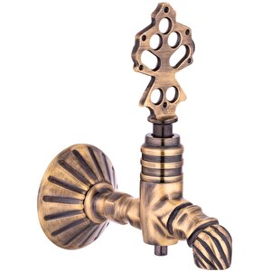 Osmanlı Musluğu Sarıklı - Aç Kapa 1/2 Antik (lüx , %100 Pi̇ri̇nç)