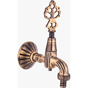 Lpd Antik Osmanlı Musluk Rakorlu Bahçe Tipi / Lüx . %100 Pirinç