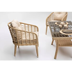 Rodos Rattan Mini 2'li Oturma Grubu