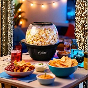 Kpm-7407 Mısır Patlatma Makinesi 5 Dk Hızlı Patlatma, Otomatik Karıştırma