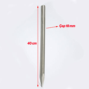 Profesyonel Beton Kırma Yontma Ucu Sds Max Murç 18x400 Mm Uzun Ömürlü Dayanıklı Kırıcı Uç