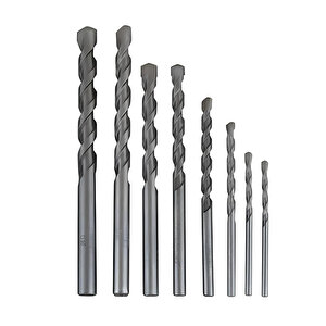 8 Parça Beton Delme Matkap Ucu Set 8 'li Paket Betonarme Prekast Duvar Delme 3 4 5 6 7 8 9 10 Mm Çap