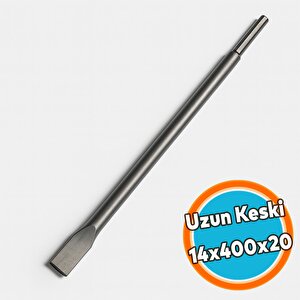 Profesyonel Uzun Keski 14x400x20 Mm Beton Duvar Kırıcı Kırım Delme Ucu Darbeli Çelik Gövde El Aleti