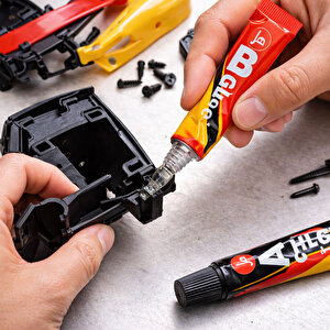 Çok Amaçlı Güçlü İkiz Yapıştırıcı Süper Etkili Metal Plastik Ahşap Hızlı Kuruyan Süper Yapıştırıcı