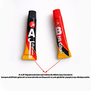 Güçlü İkiz Yapıştırıcı Cam Plastik Ahşap İçin Hızlı Kuruyan Endüstriyel Süper Yapıştırıcı 14 Gr