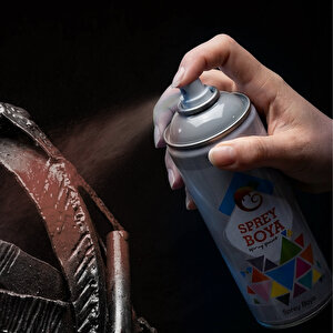 Sprey Boya Kahverengi̇ 400 Ml Metal Ahşap Beton Yüzeylere Uygun Hobi Dekoratif Amaçlı Sprey Boya