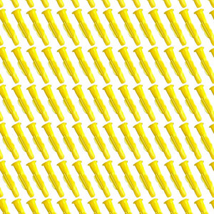 Plastik Roket Dübel M8 Mantar Kanatlı Dübeller Vida Sabitleme Bağlantı Elemanı ( 100 Adet )