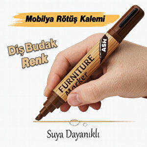 Mobilya Rötuş Kalemi Dış Budak Renk  Ahşap Masa Sehpa Dolap Kalem Parke Çizik Giderici Çatlak Kapatır