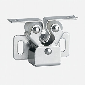 Metal Kelebek Çıt Çıt Dolap Kapak Tutucu Mıknatıslı Kapı Kilidi Sağlam Güçlü Tutuş Paslanmaz