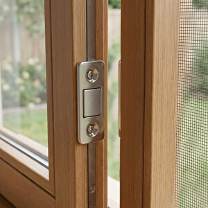 Mıknatıslı Küçük Metal Çıt Çıt Kapı Pencere İçin Sineklik Kümes Pencere Ve Kapıları İçin Tutucu