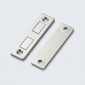 Metal Çift Mıknatıslı Büyük Çıt Çıt Kapı Pencere İçin Sineklik Kümes Pencere Kapıları İçin Tutucu