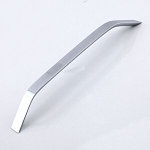 Mobilya Çekmece Mutfak Dolabı Dolap Kulpları Kulb Kulpu Krom Gümüş Metal Kulp 256 Mm - 25.6 Cm