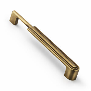 Mobilya Çekmece Dolap Kapak Kulpu Dayanıklı Kulbu Kulpları Siyah160 Mm Antik Sarı Metal Kulp