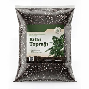 Organik Cocopeat Perlit Pomza Karışımlı Genel Bitki Kullanıma Uygun Bitki Toprağı Toprak (5 Li̇tre)