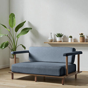 Pia İkili Koltuk Lacivert Lacivert