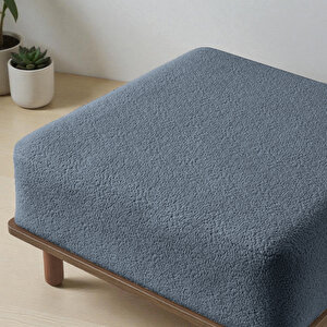 Eymense Pia İkili Koltuk + Puf Lacivert