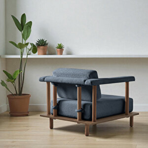 Eymense Pia Tekli Koltuk Lacivert