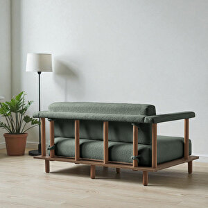 Pia İkili Koltuk Yeşil Yeşil