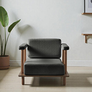 Pia Tekli Koltuk Antrasit Antrasit