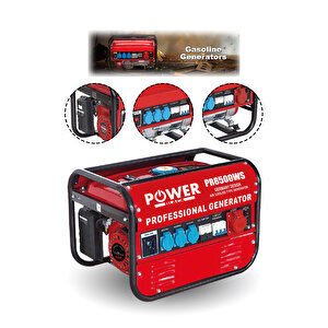 Benzi̇nli̇ Jenaratör  3 Kw Marşli İpli̇ Bakir Sargi Monofaze