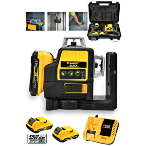 360° 12 Köşe Otomatik Hizalamalı Lazer Metre Hizalama Yeşil Çizgili Lazer Hizalama