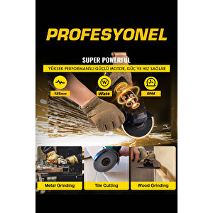 Avuç Taşlama 125 Mm Spiral