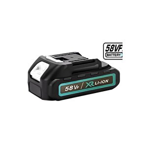 Extra Güçlü Çift Bataryalı 58vf Şarjlı Ağaç Odun Dal Budama Testeresi Bataryasi