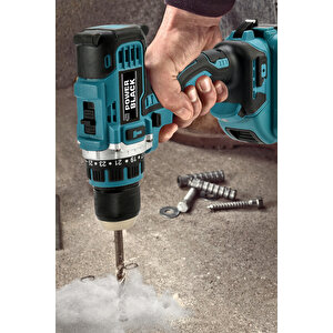 Pro-xxc-line Germany Technology Çift Akülü Şarjlı Matkap 24 Parça 58 Vf 5 Ah Powerblack