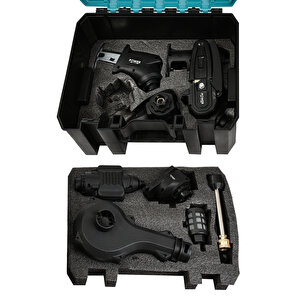 13 Başlıklı Süper Set Darbeli Matkap Testere Tilki Kuyruğu Taşlama Somun Sökme Havalı Pompa