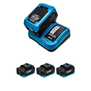 Itali 58 Vf 3 Ah Kömürsüz 4 Lü Set Somun Sökme Matkap Avuç Taşlama Hilti