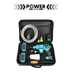 Kömürsüz Şarjlı Oto Yıkama Makinesi Çift Akülü Bahçe Yıkama Makinasi