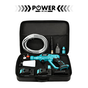 21v Yüksek Basınçlı Kömürsüz Motor Akülü Oto Araba Yıkama Makinesi Şarjlı