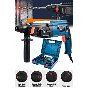Powerblack Metal Şanzıman 3600 5.9 Joule Profesyonel Kırıcı Delici 5 Parça Hilti