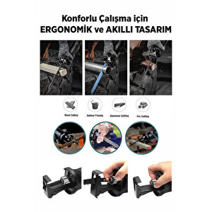 Bakır Sargılı Elektrikli Tilki Kuyruğu Testere Ahşap Metal Et Kesme Kemik Kesme Makinası 750 W