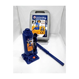 3 Kg Kş03 Şişe Kriko 3 Ton Makine Krikosu 2 Yıl