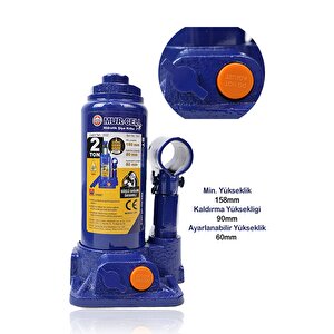 Murcell Hi̇droli̇k Şi̇şe Kri̇ko 2 Ton