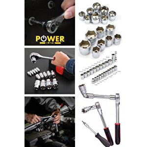 Korumalı Çelik Şanzuman2akülü Matkap 132 Pcs Crv Çeliği Profesyonel Parlak Lokma Takımı Hediyeli