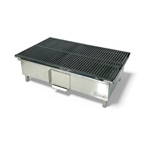 Döküm Izgara Krom Gövde Kömürlü Mangal 65 Cm