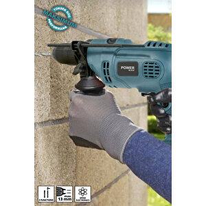 13 Mm Darbeli Germany Style 1100 W Elektirikli Matkap Mavi0013