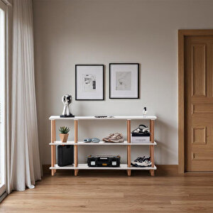 Pia Çok Amaçlı Konsol Ceviz Ceviz