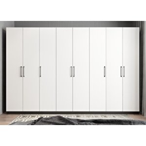 Eko Sekiz  Kapaklı Gardırop Antrasit&beyaz G.s.l.e_6_ 360cm 360 cm